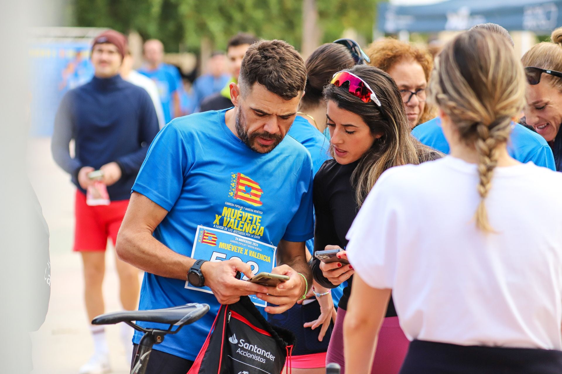 La carrera solidaria &#039;Muévete X Valencia&#039;, en imágenes (I)