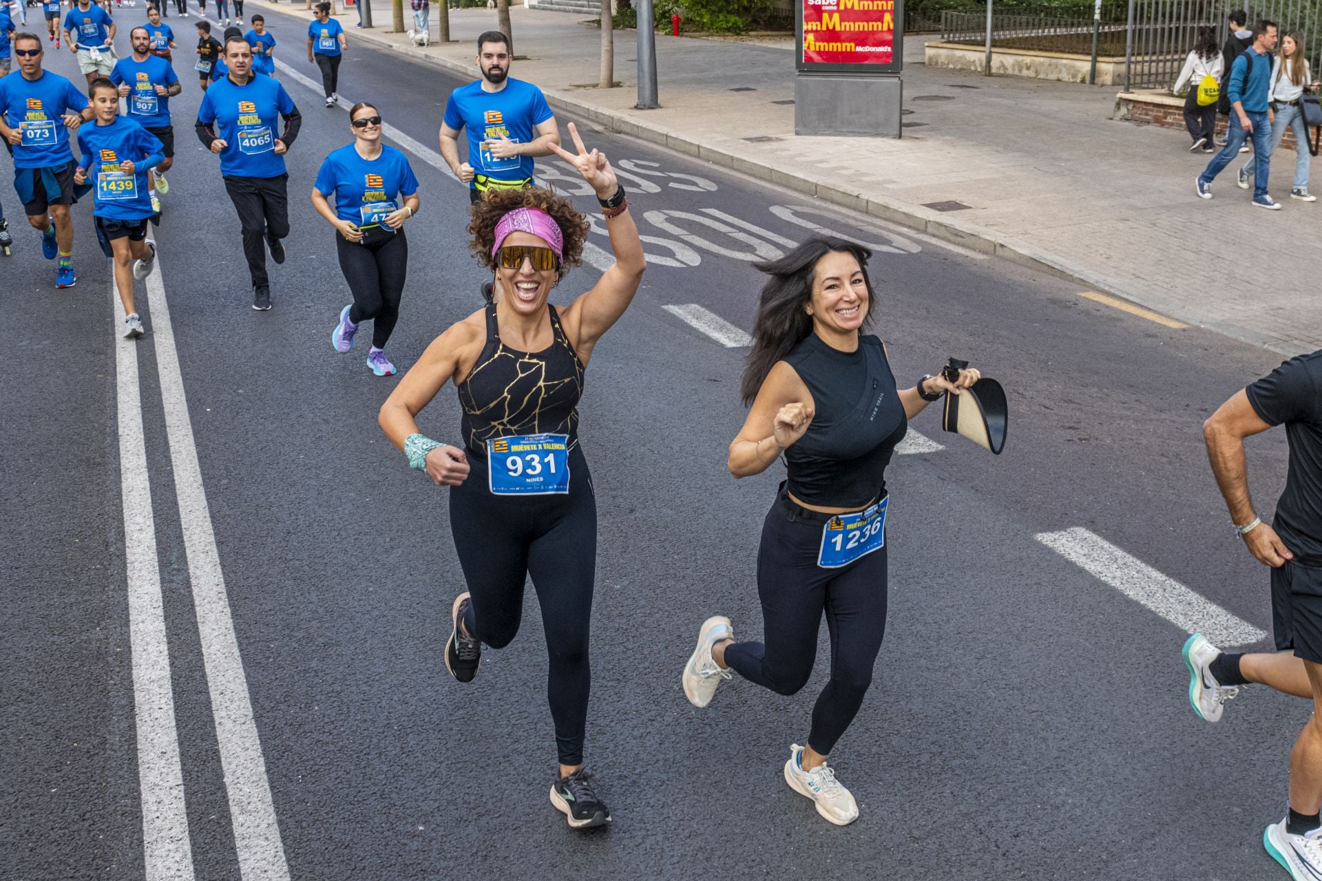 La carrera solidaria &#039;Muévete X Valencia&#039;, en imágenes (I)