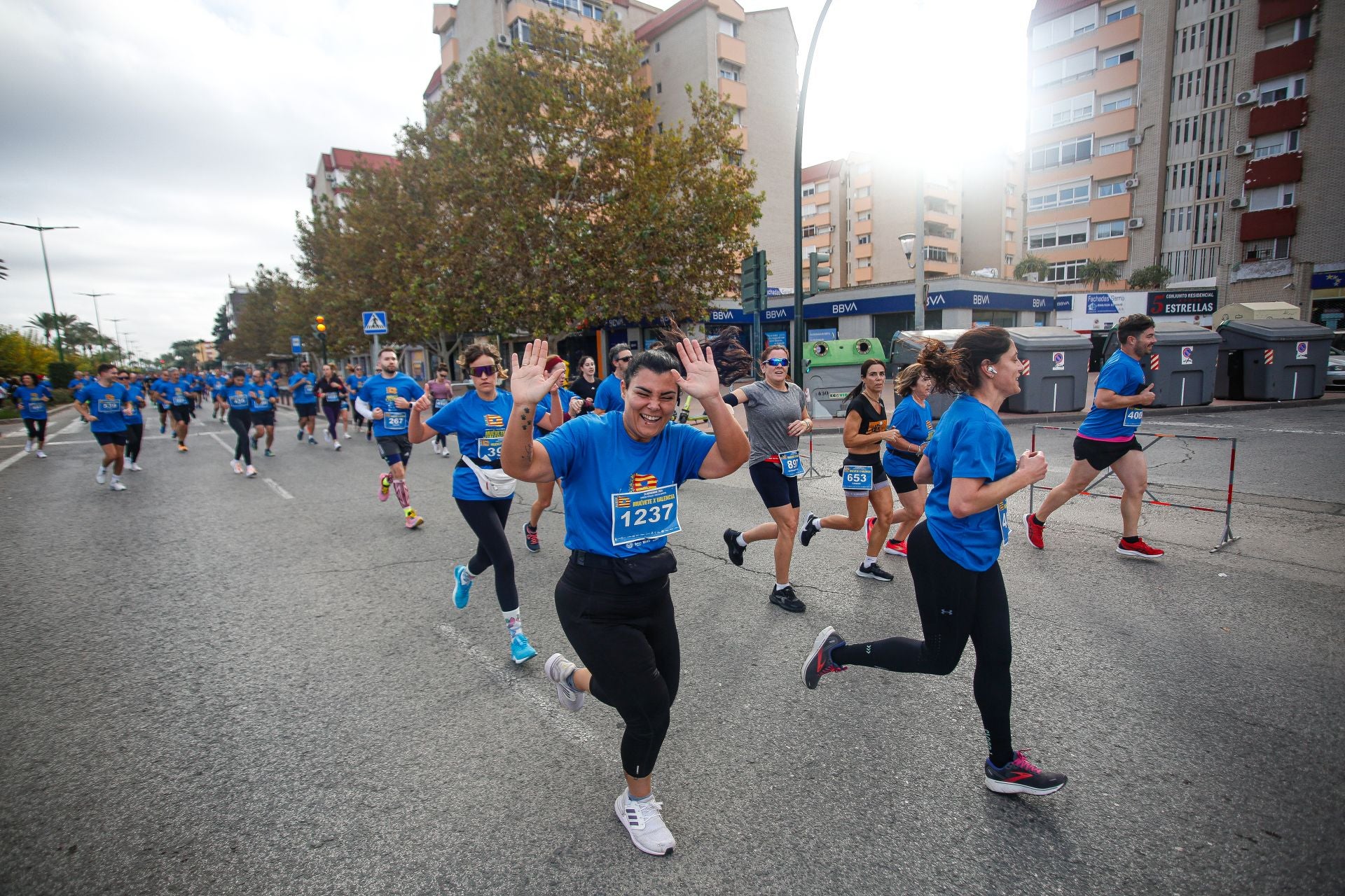 La carrera solidaria &#039;Muévete X Valencia&#039;, en imágenes (I)