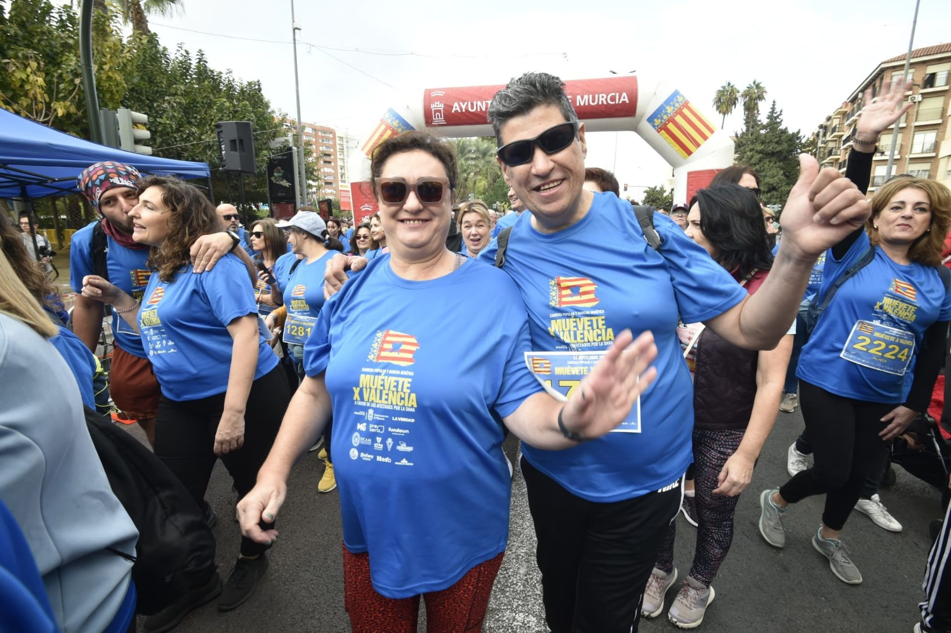 La carrera solidaria &#039;Muévete X Valencia&#039;, en imágenes (I)