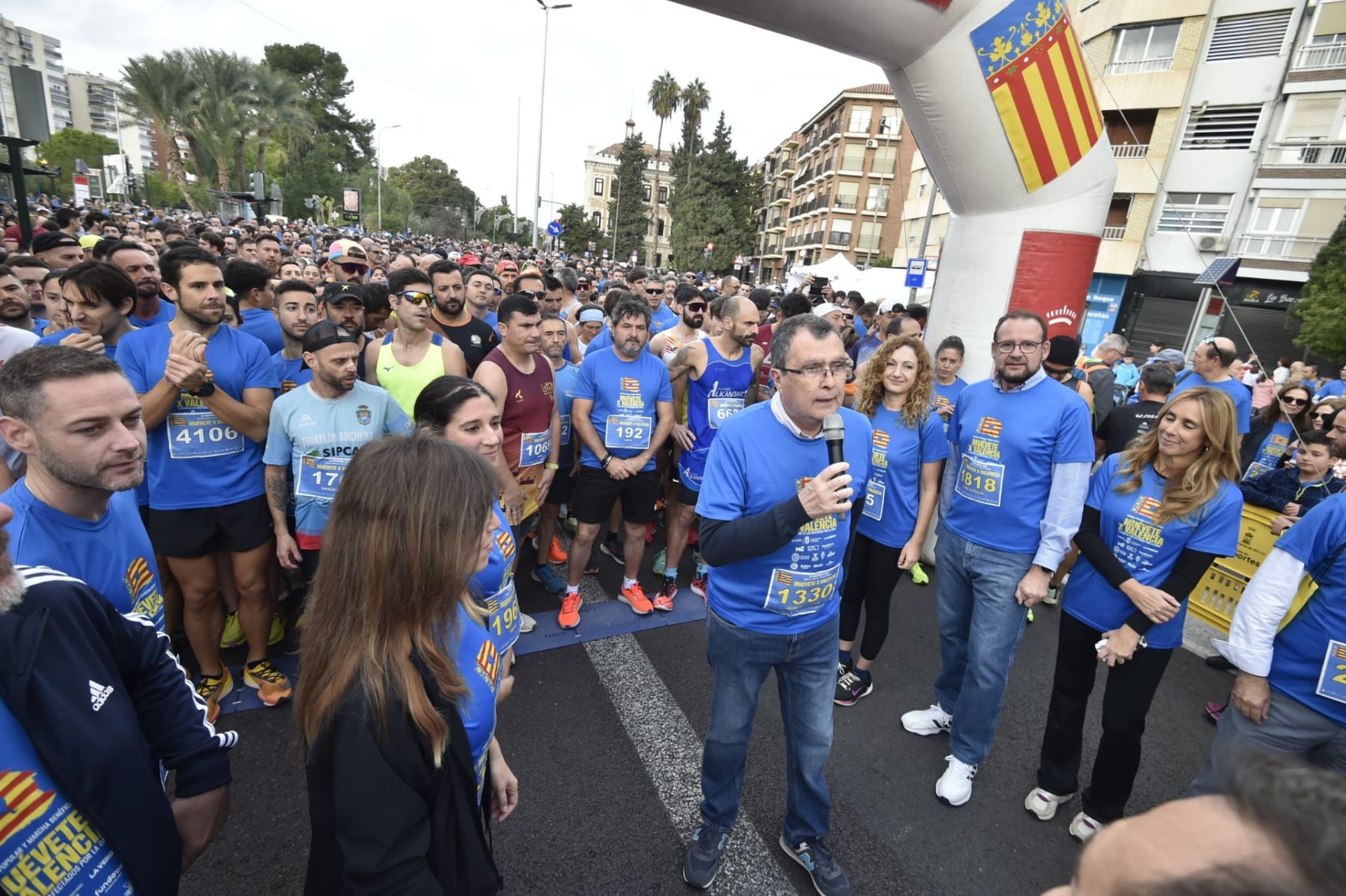La carrera solidaria &#039;Muévete X Valencia&#039;, en imágenes (I)