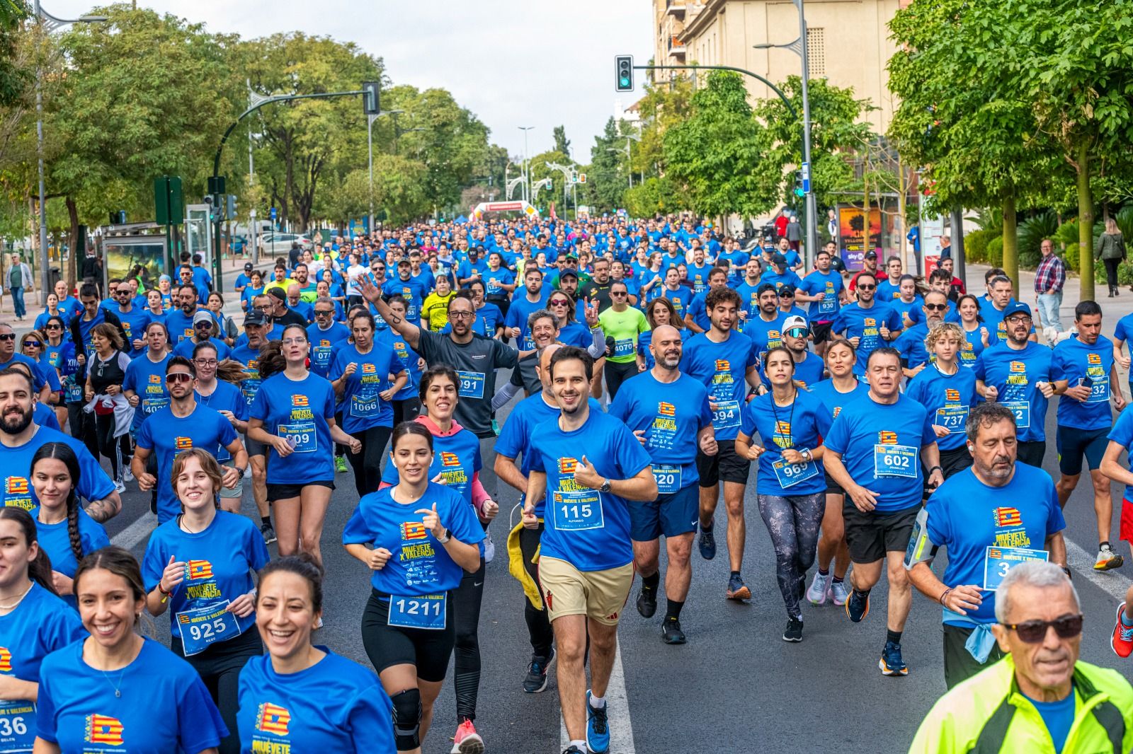 La carrera solidaria &#039;Muévete X Valencia&#039;, en imágenes (I)