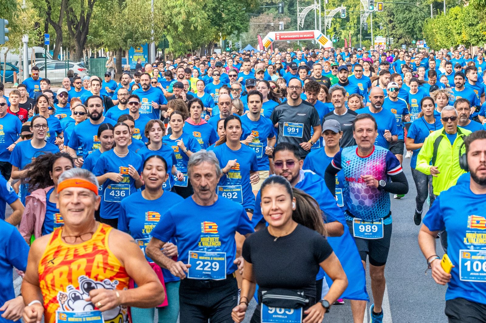 La carrera solidaria &#039;Muévete X Valencia&#039;, en imágenes (I)
