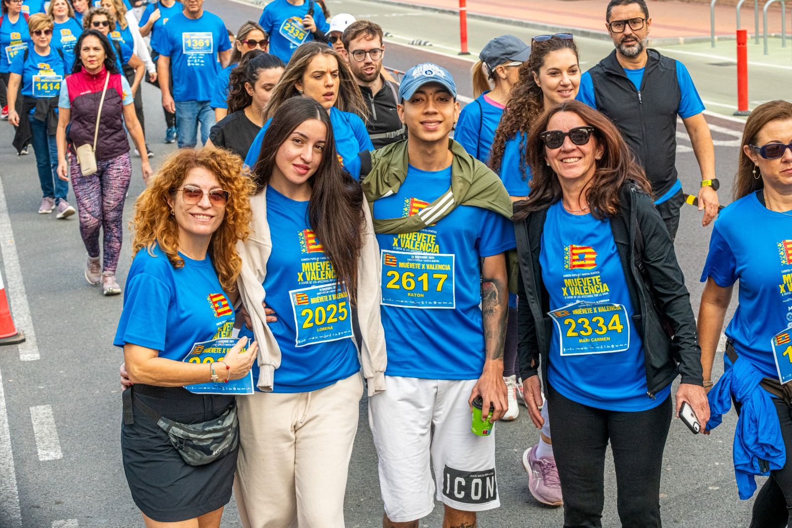La carrera solidaria &#039;Muévete X Valencia&#039;, en imágenes (I)