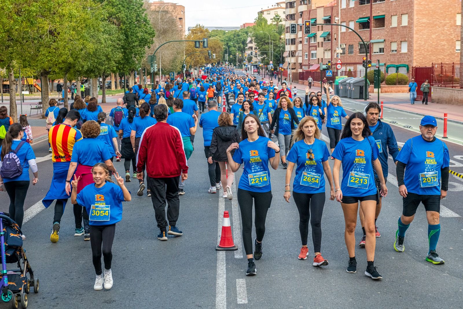 La carrera solidaria &#039;Muévete X Valencia&#039;, en imágenes (I)