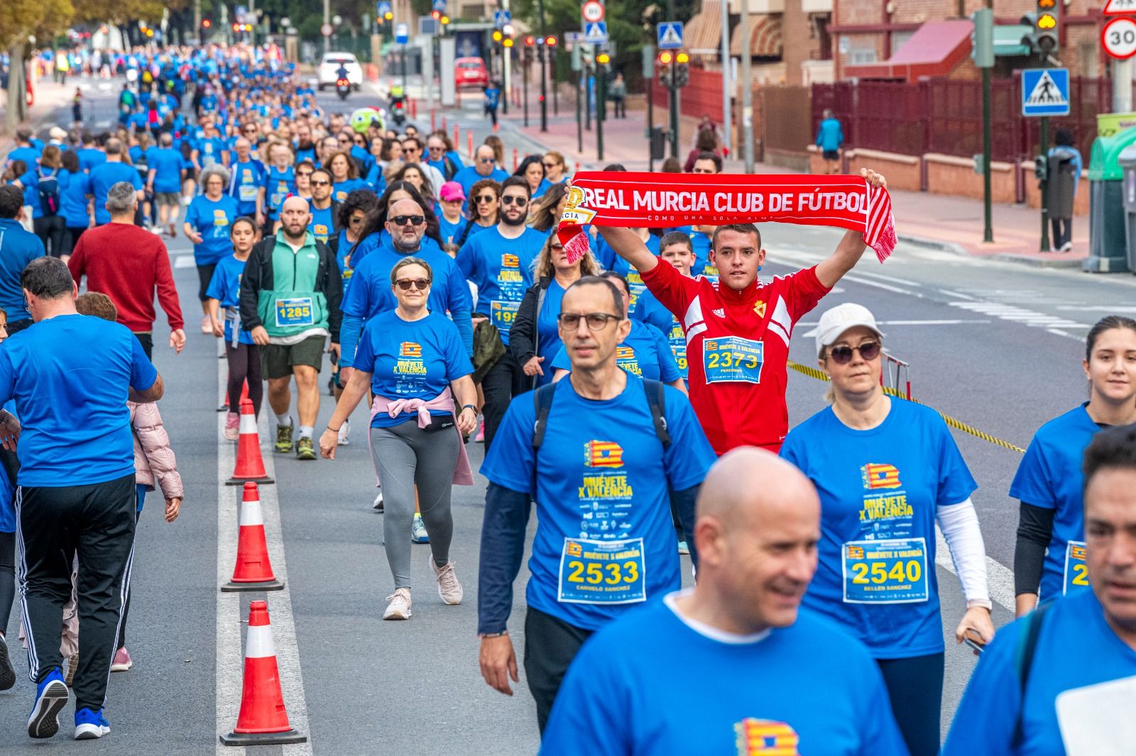La carrera solidaria &#039;Muévete X Valencia&#039;, en imágenes (I)