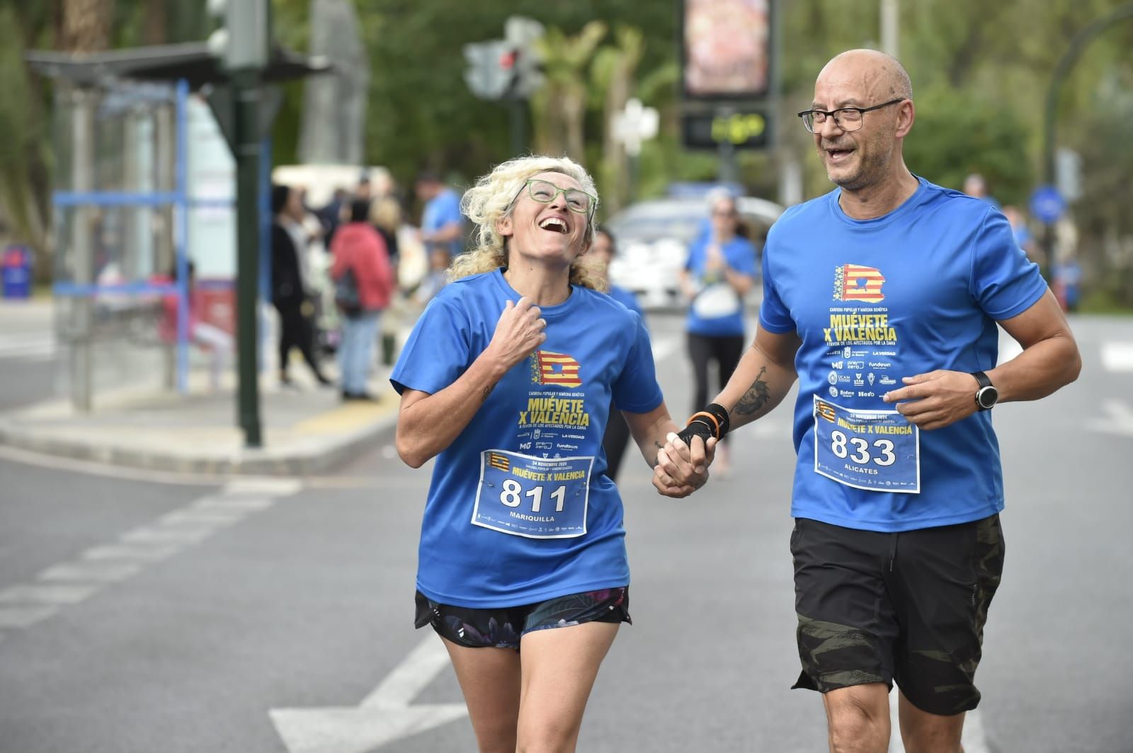 La carrera solidaria &#039;Muévete X Valencia&#039;, en imágenes (I)
