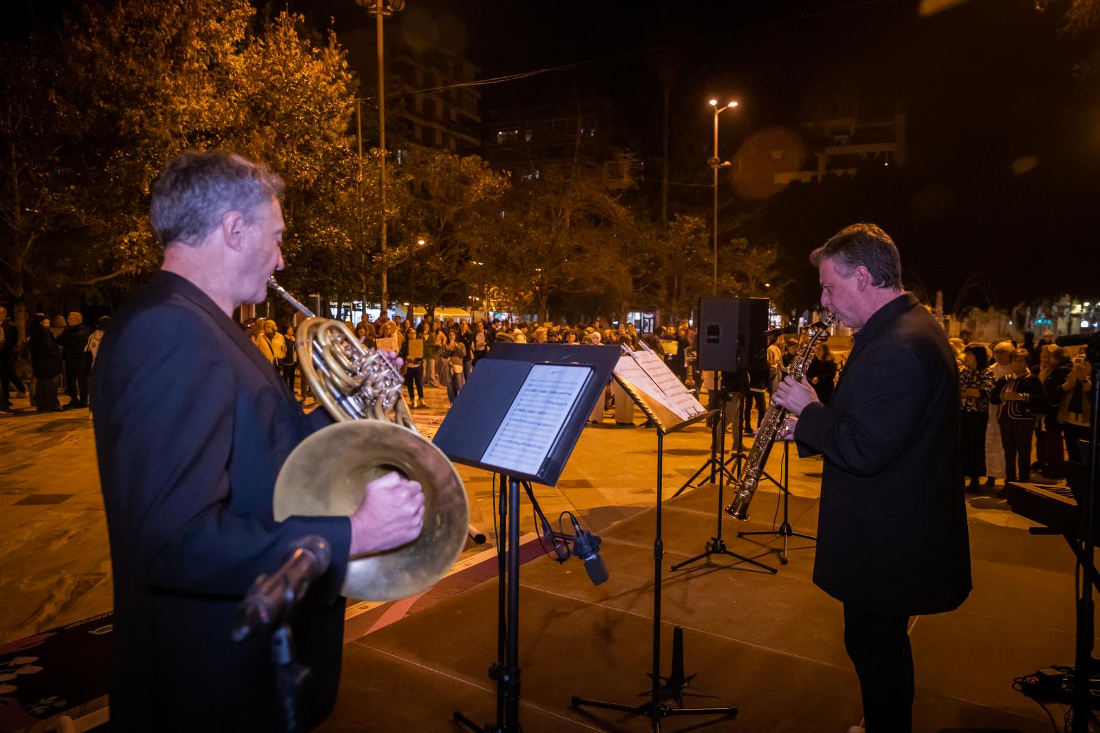 Las imágenes de la marcha del 25-N contra la violencia de género en Orihuela