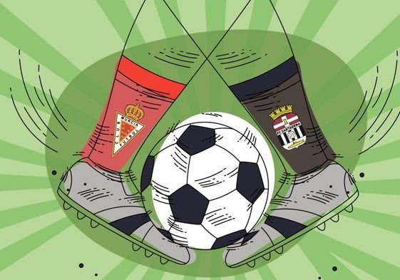 Ilustración de 'A dos bandas'.