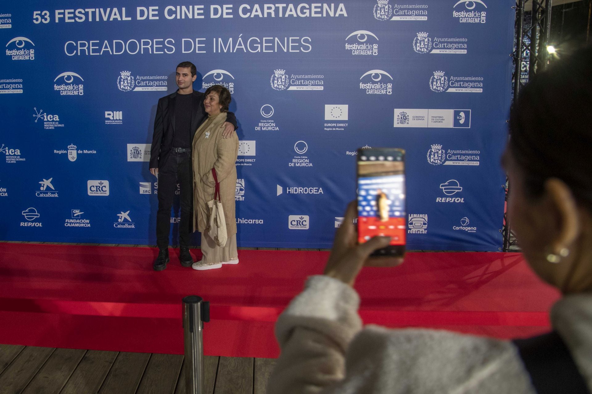 Las imágenes de Marta Nieto en el Festival Internacional de Cine de Cartagena