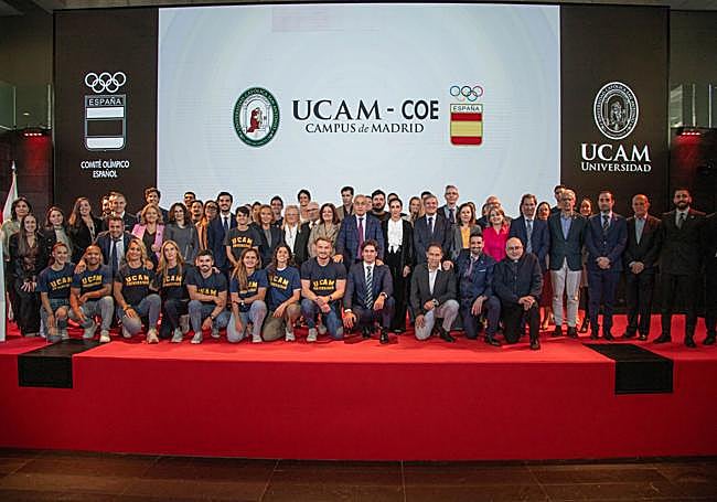 Acto de presentación de la nueva sede de la UCAM en Madrid.