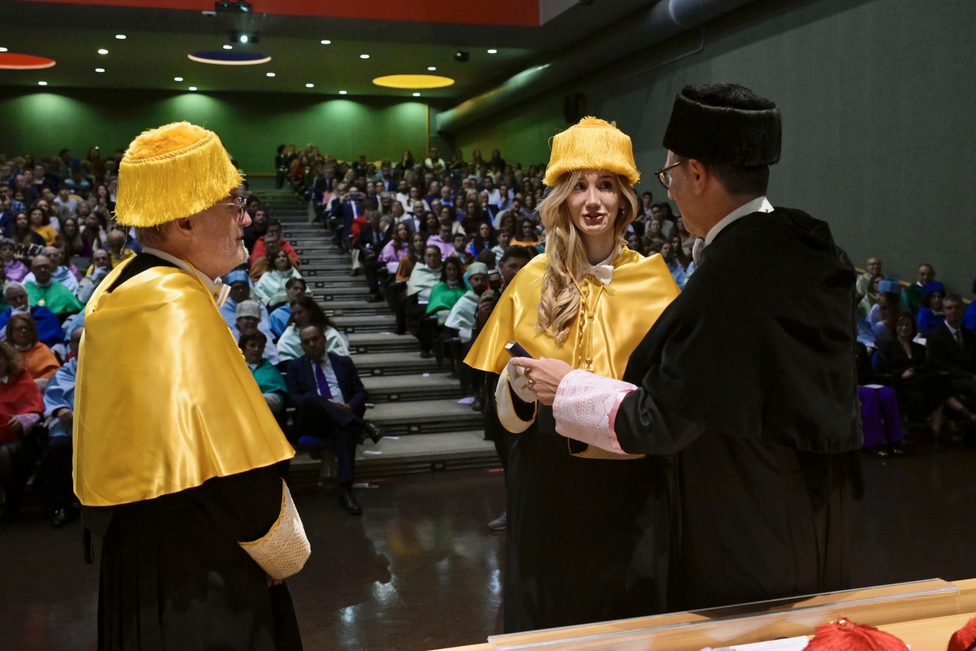 Acto de investidura de doctores de la Universidad de Murcia, en imágenes