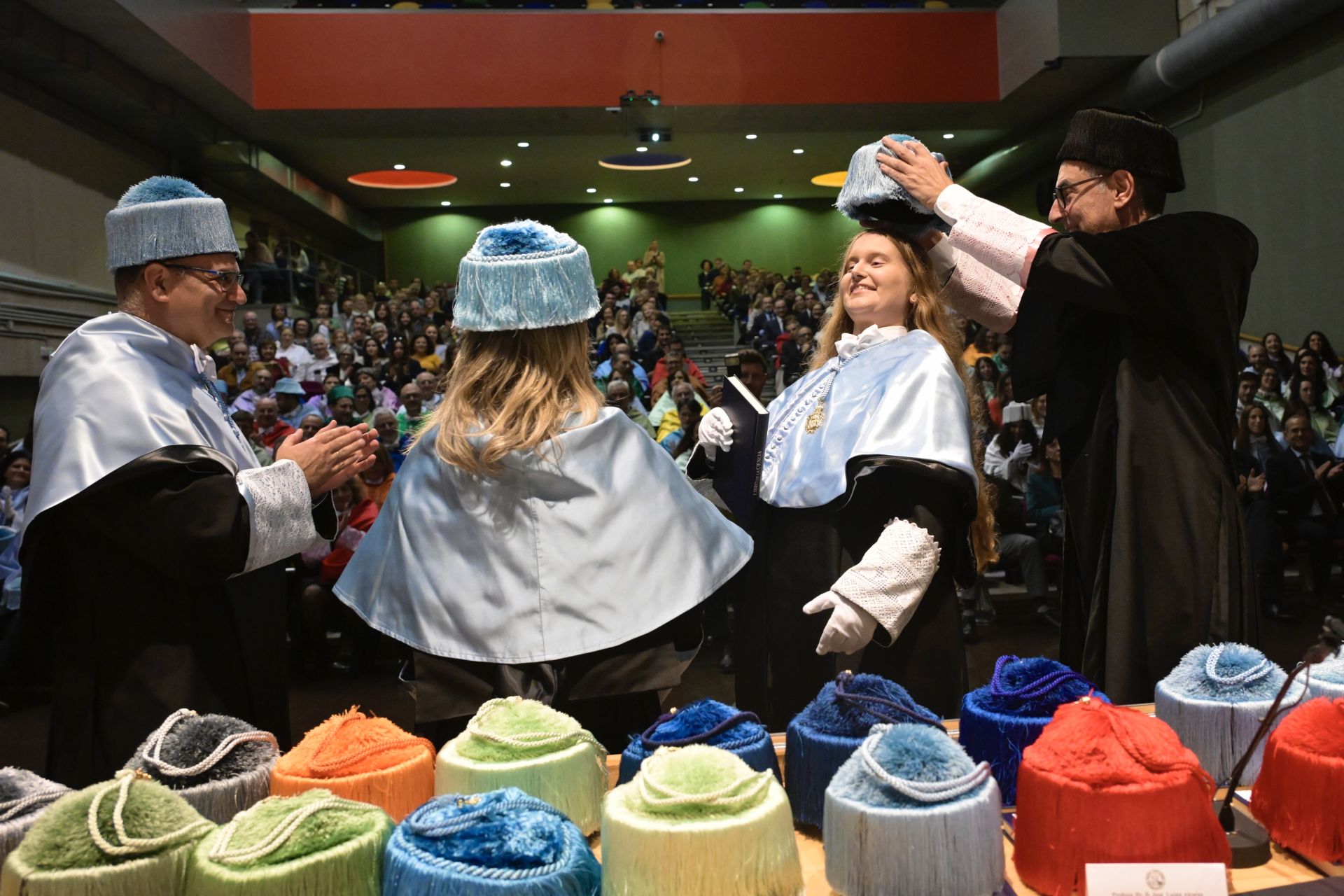 Acto de investidura de doctores de la Universidad de Murcia, en imágenes