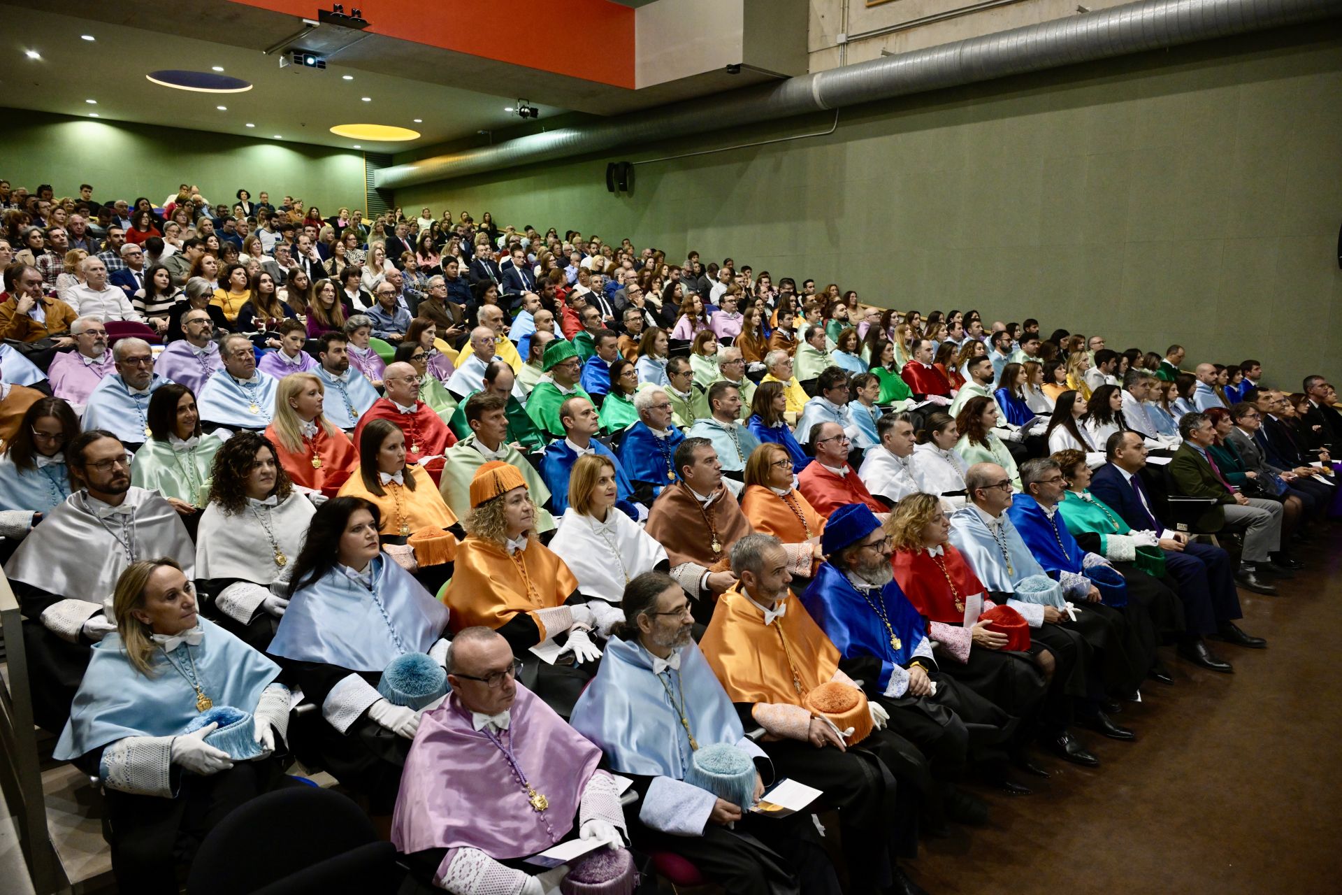 Acto de investidura de doctores de la Universidad de Murcia, en imágenes