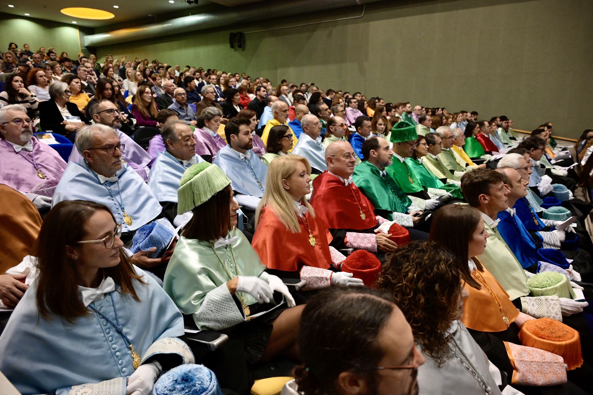 Acto de investidura de doctores de la Universidad de Murcia, en imágenes