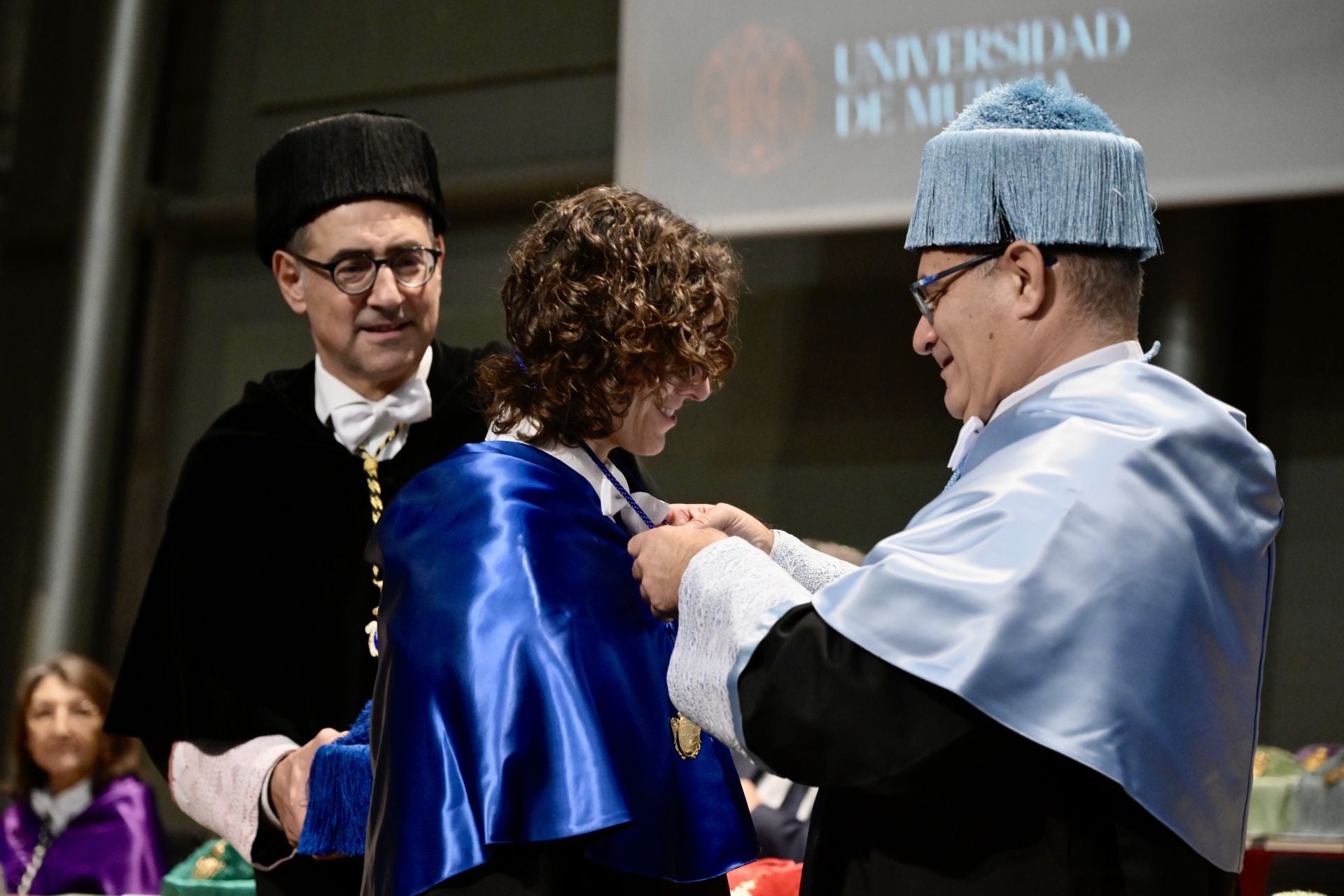 Acto de investidura de doctores de la Universidad de Murcia, en imágenes