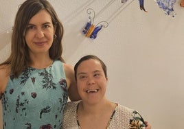 Violeta Nicolás y Miriam Nicolás han realizado varios proyectos juntas.