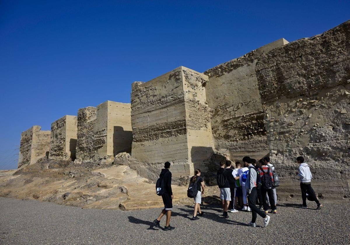 Visita al Castillejo en una imagen de archivo.