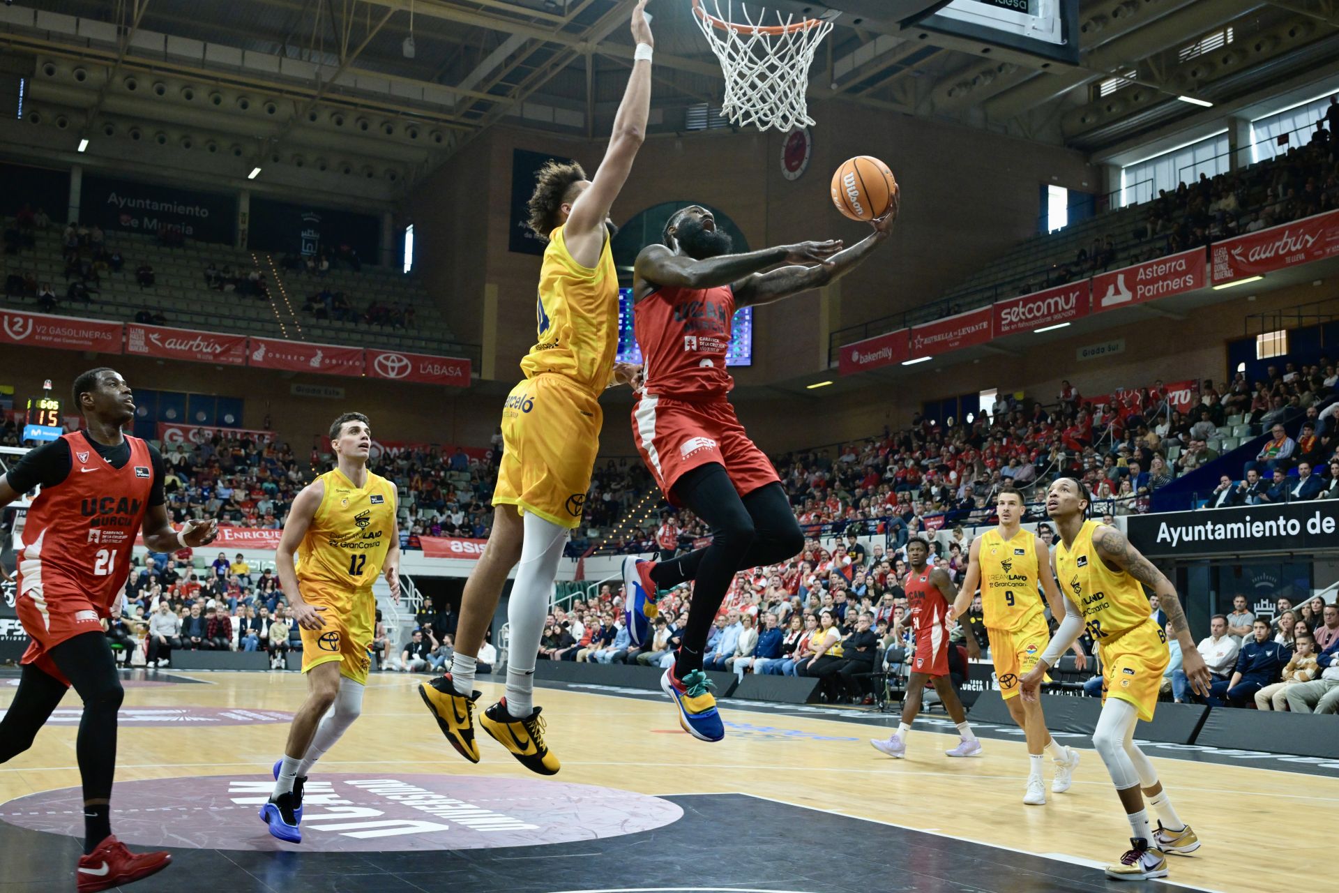 La derrota del UCAM Murcia frente al Gran Canaria, en imágenes