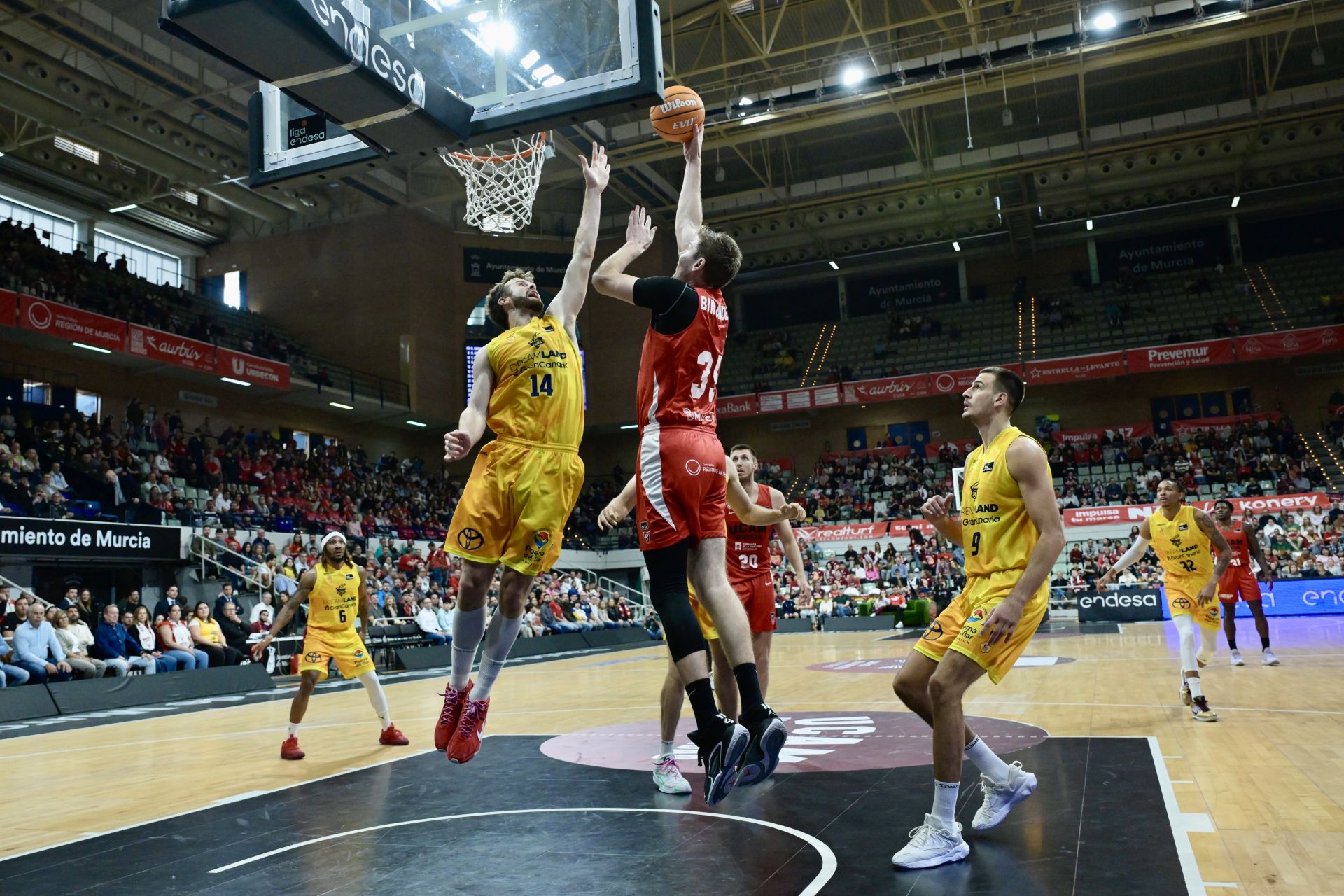 La derrota del UCAM Murcia frente al Gran Canaria, en imágenes