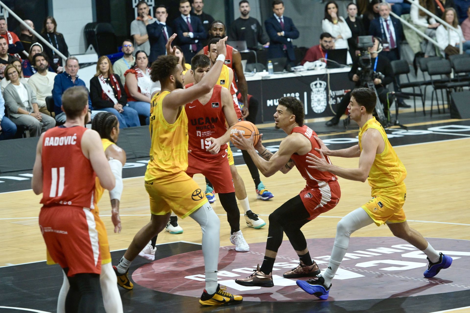 La derrota del UCAM Murcia frente al Gran Canaria, en imágenes