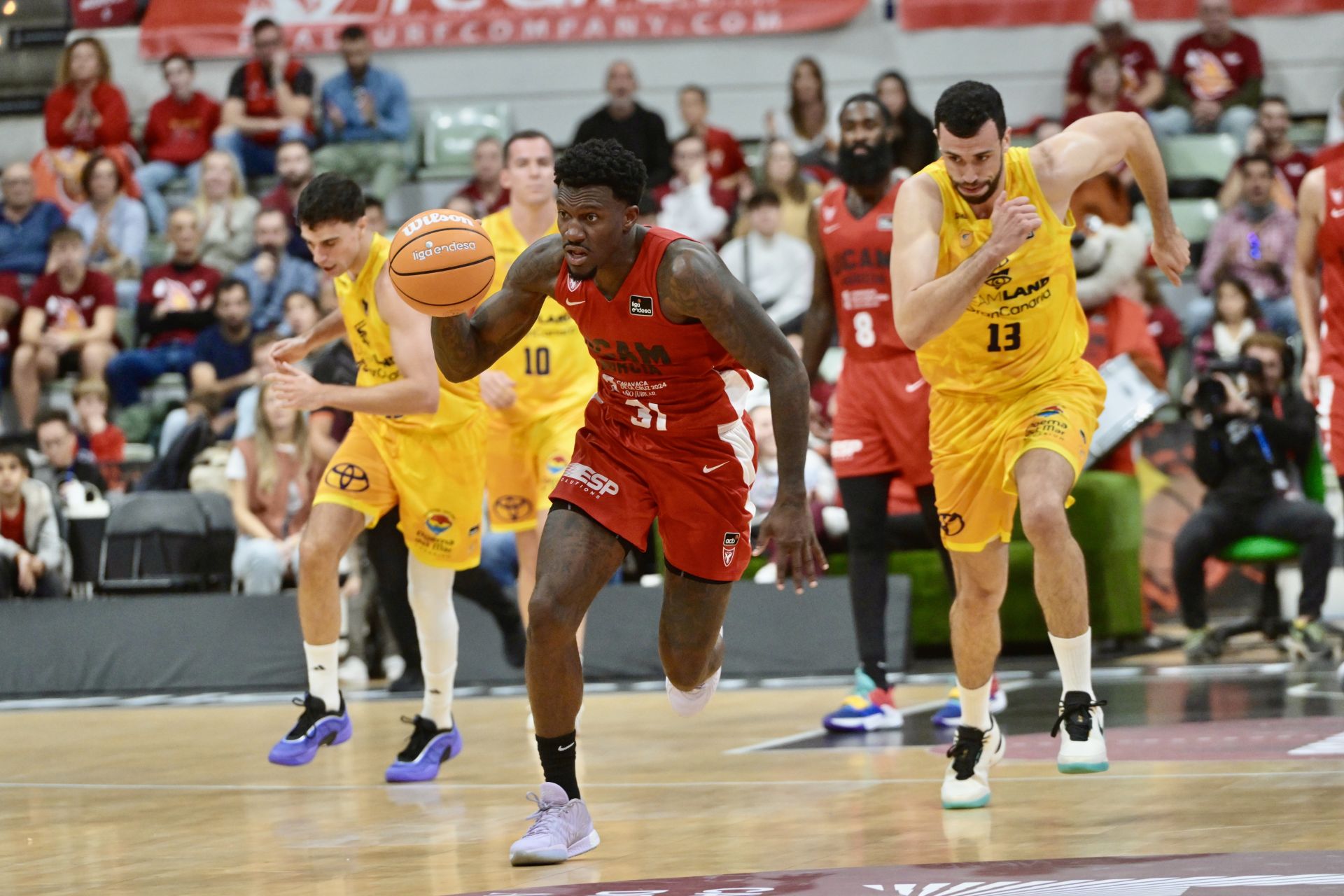 La derrota del UCAM Murcia frente al Gran Canaria, en imágenes