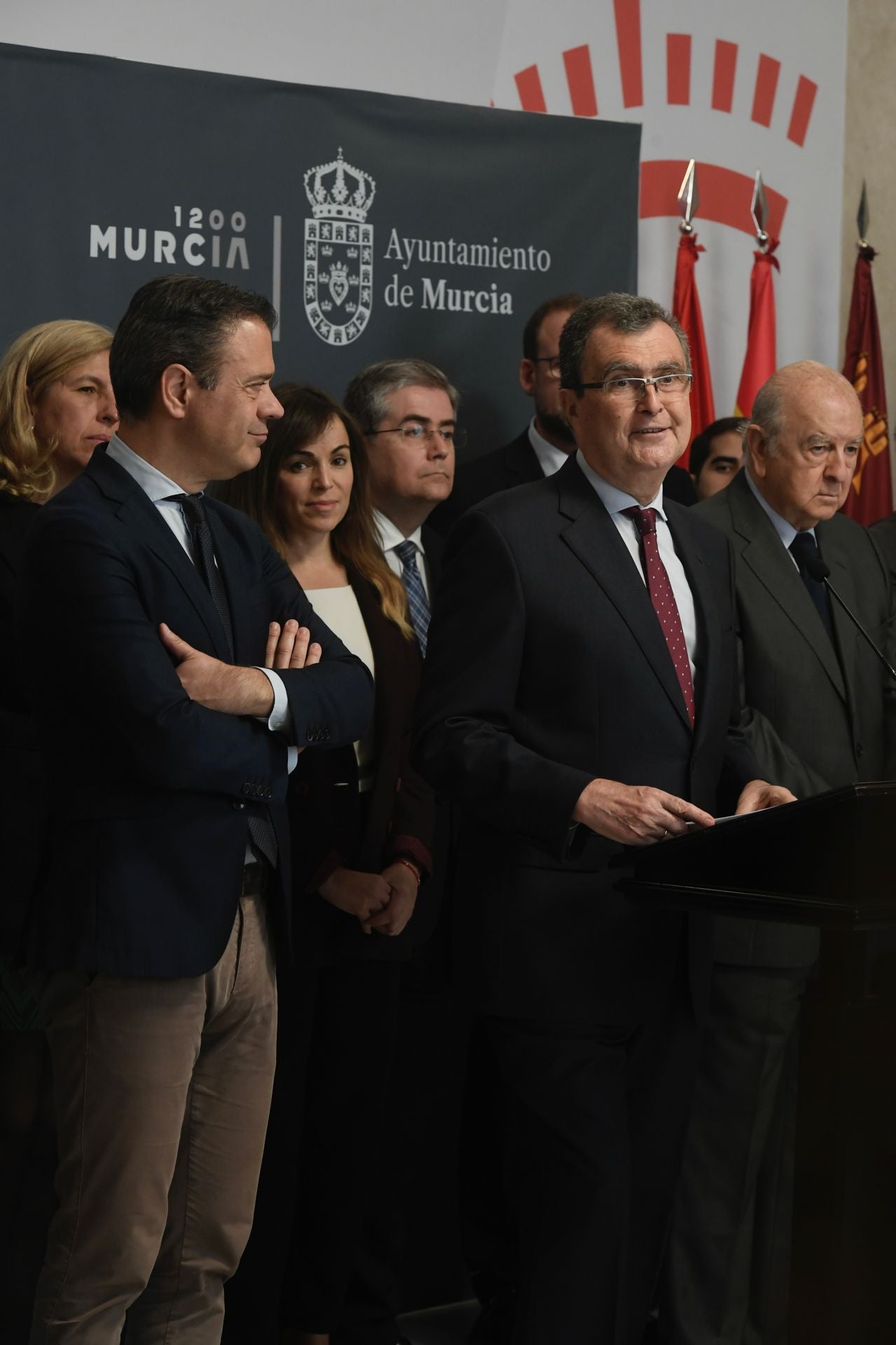 Presentación del comité organizador del 1.200 aniversario de Murcia, en imágenes