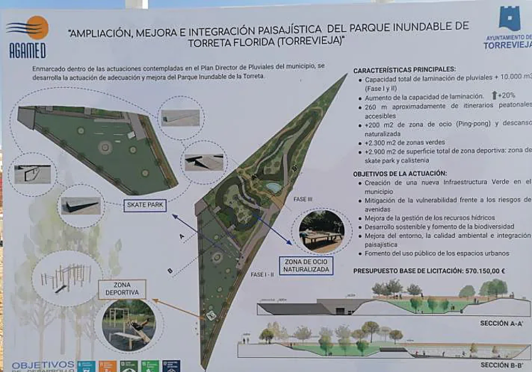 Planos del proyectos mostrados por Agamed, el pasado julio.