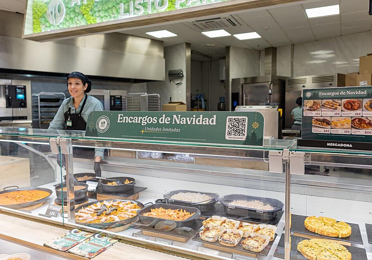 Mercadona incorpora los 'Encargos de Navidad' a su sección 'Listo para comer'