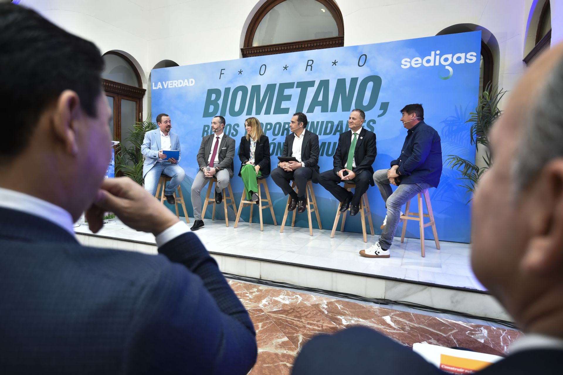 Las imágenes del foro &#039;Biometano: Retos y Oportunidades en la Región de Murcia&#039;