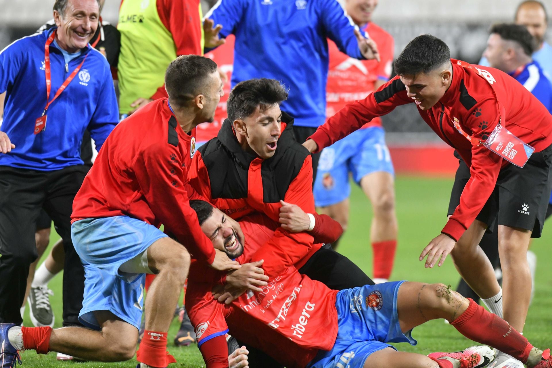 La épica victoria de la Minera ante el Alavés, en imágenes