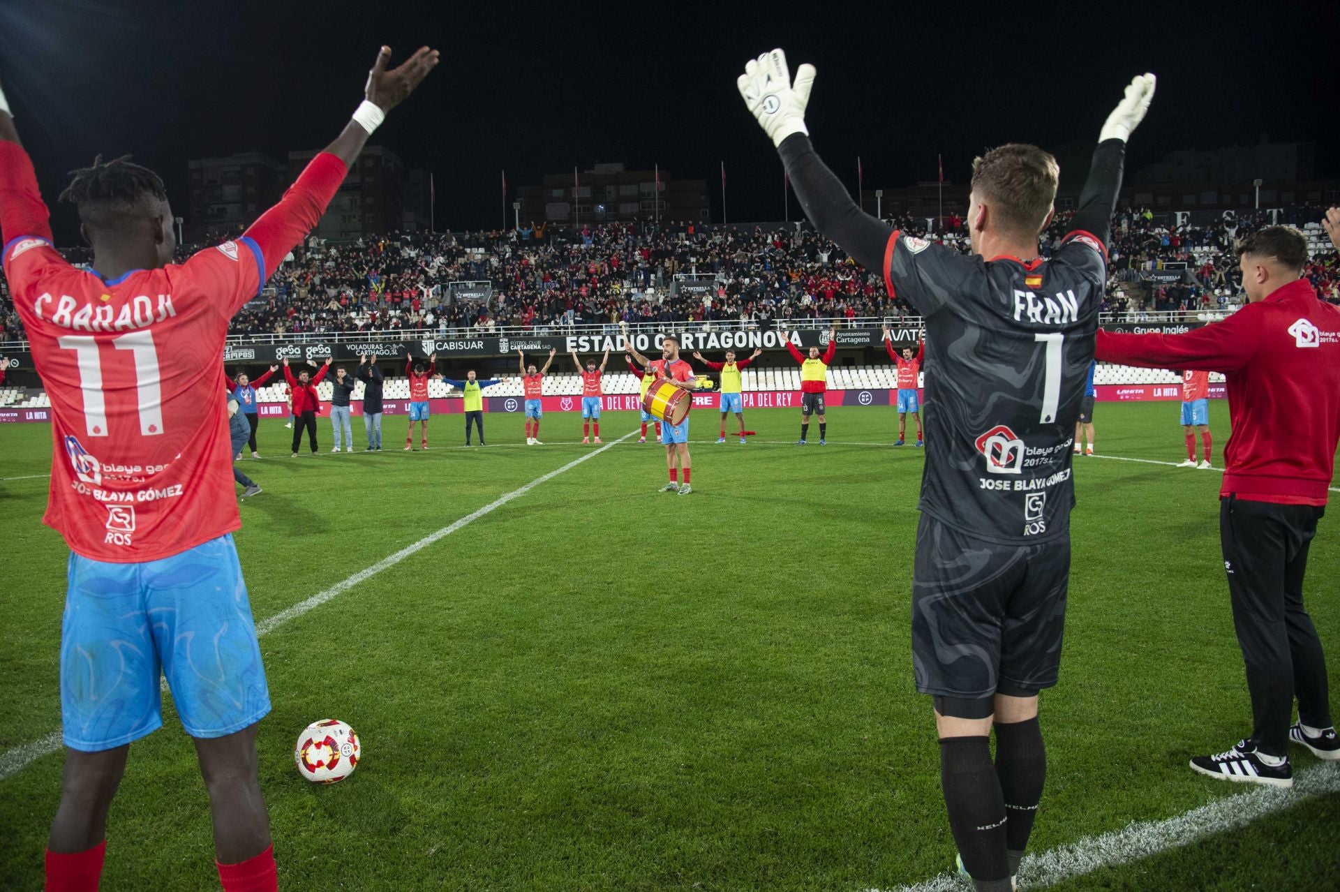 La épica victoria de la Minera ante el Alavés, en imágenes