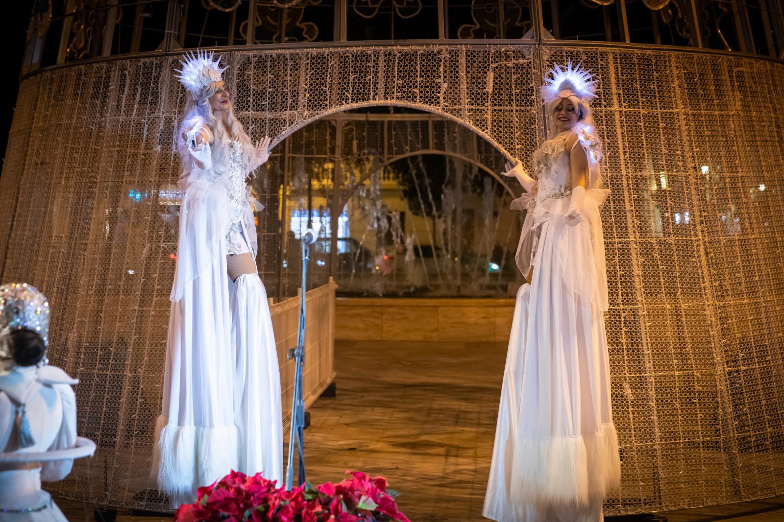 El encendido de las luces de Navidad de Orihuela, en imágenes