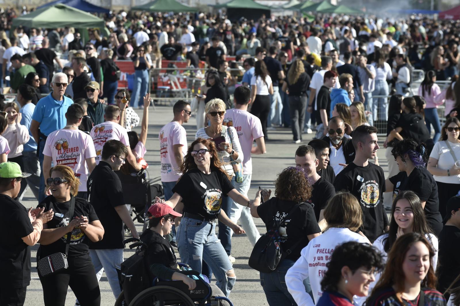 Las imágenes del concurso de paellas de las fiestas de la Purísima en Torrevieja