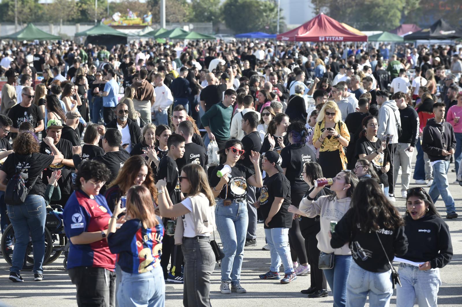 Las imágenes del concurso de paellas de las fiestas de la Purísima en Torrevieja