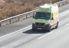 Una ambulancia, en una imagen de archivo.