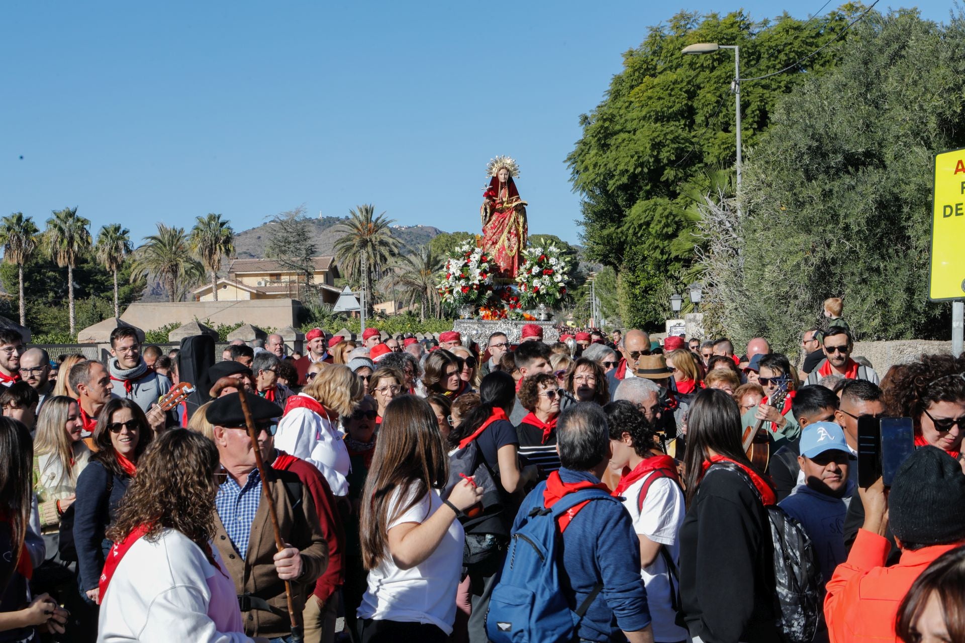 Romería de Santa Eulalia de Mérida en Totana, en imágenes