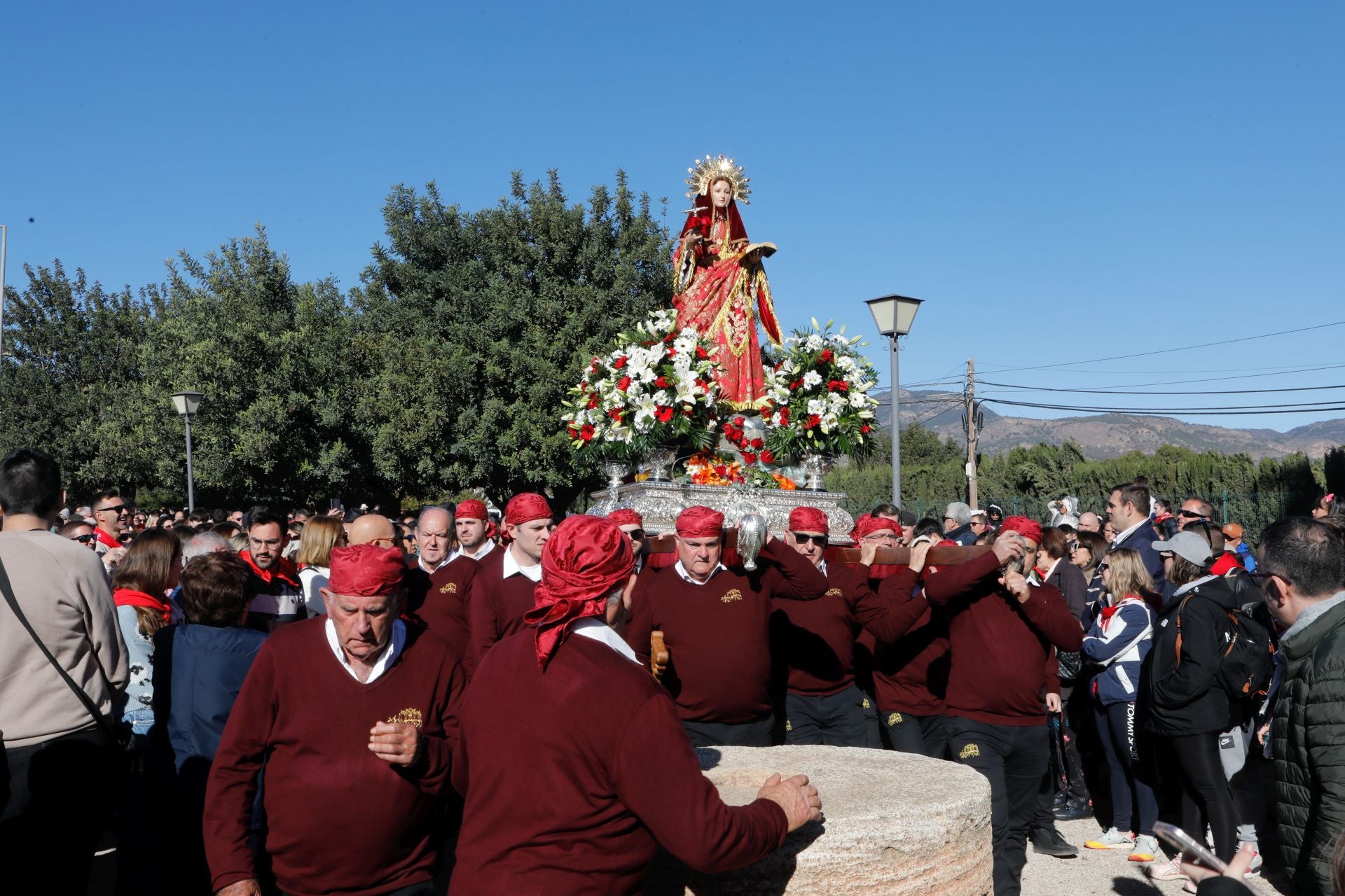 Romería de Santa Eulalia de Mérida en Totana, en imágenes