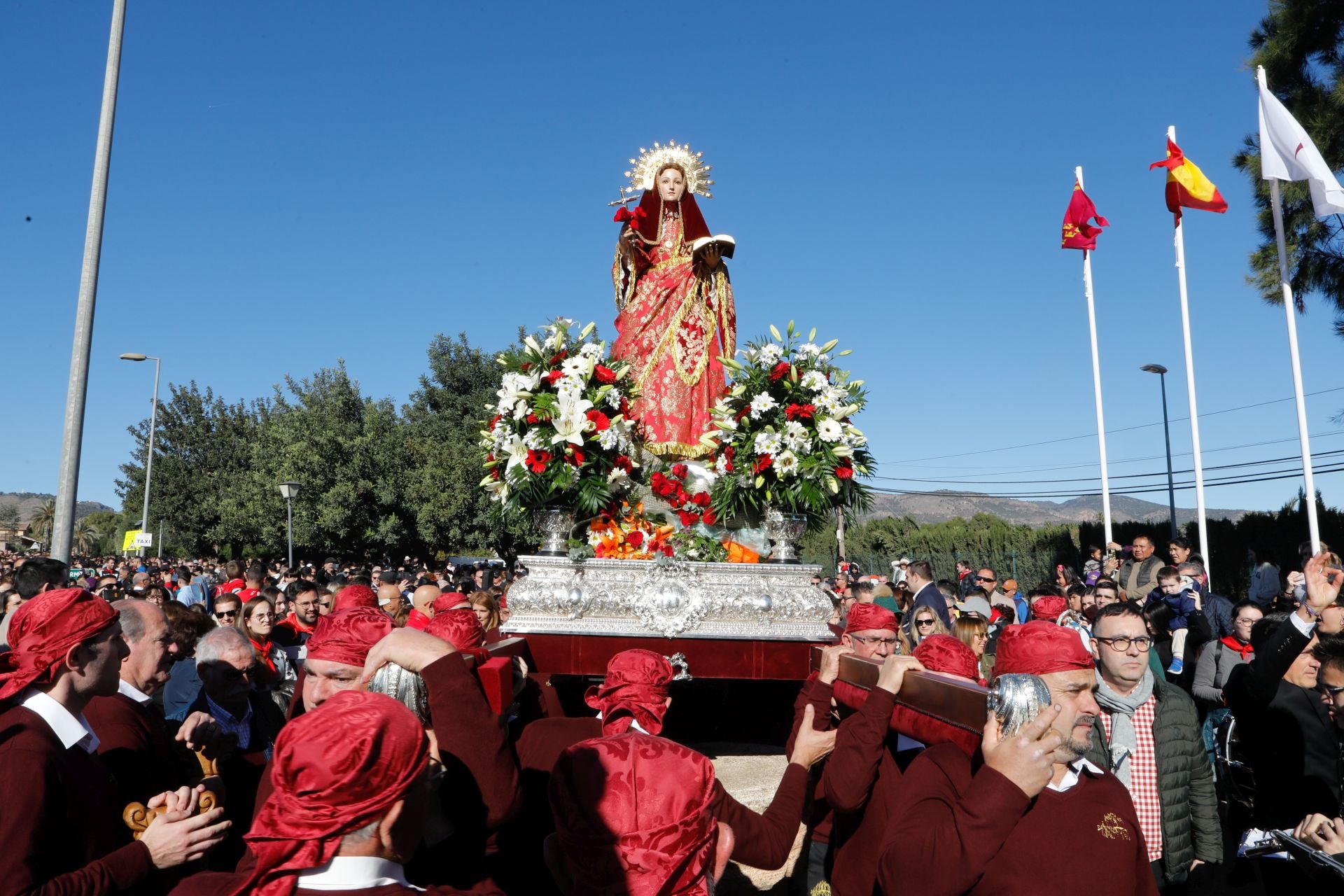 Romería de Santa Eulalia de Mérida en Totana, en imágenes