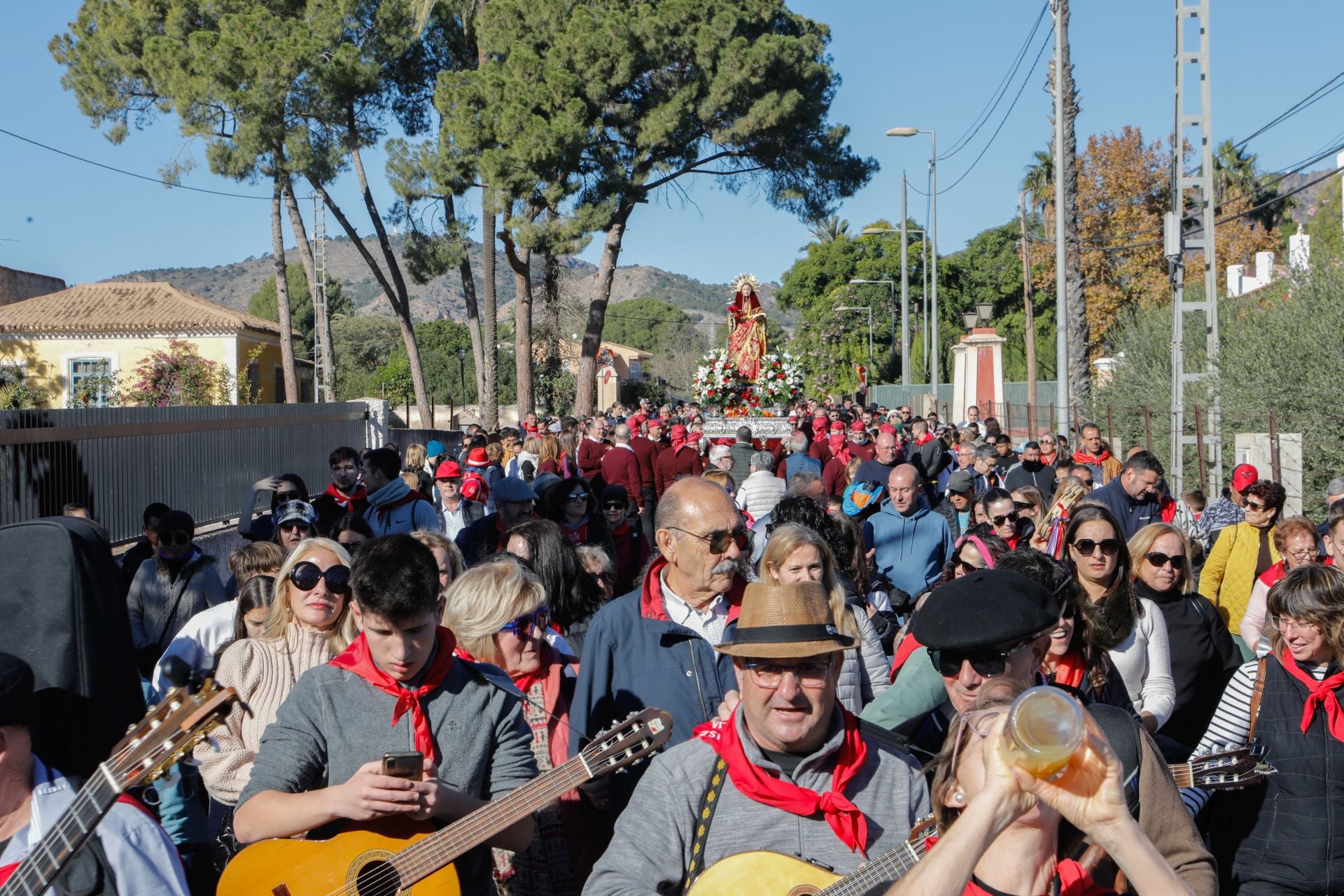 Romería de Santa Eulalia de Mérida en Totana, en imágenes