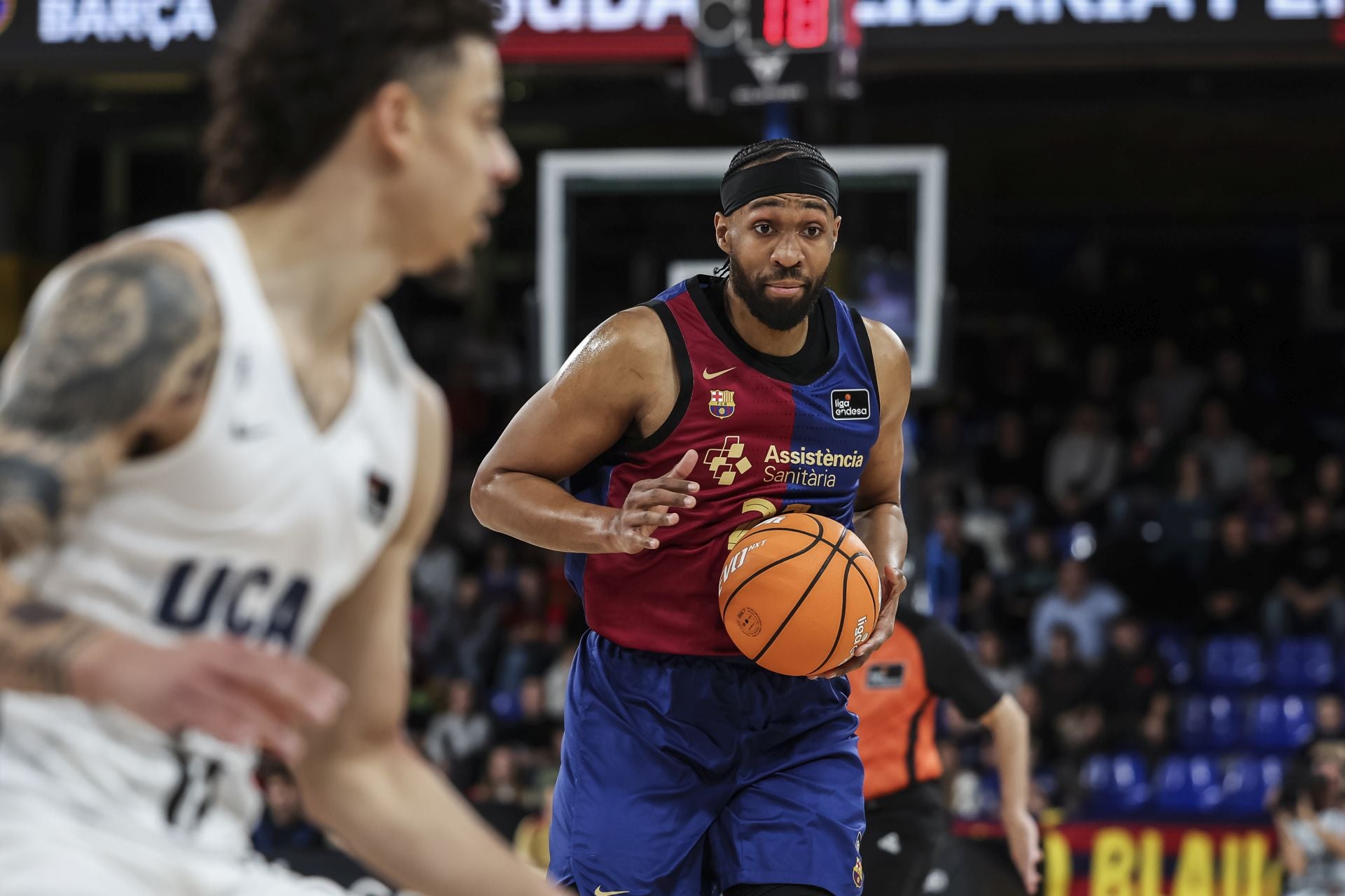 La derrota del UCAM Murcia en el Palau ante el Barça, en imágenes
