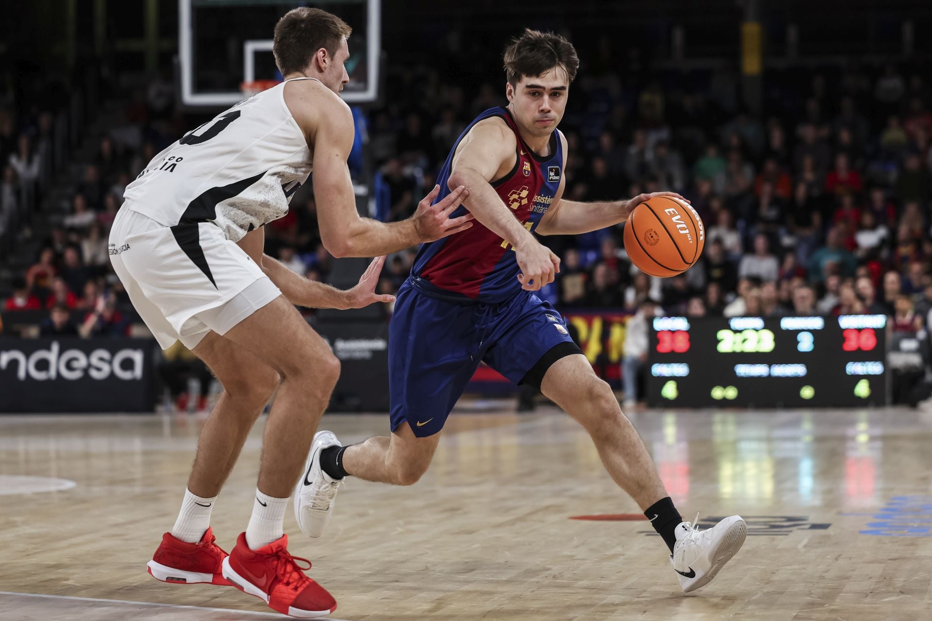 La derrota del UCAM Murcia en el Palau ante el Barça, en imágenes