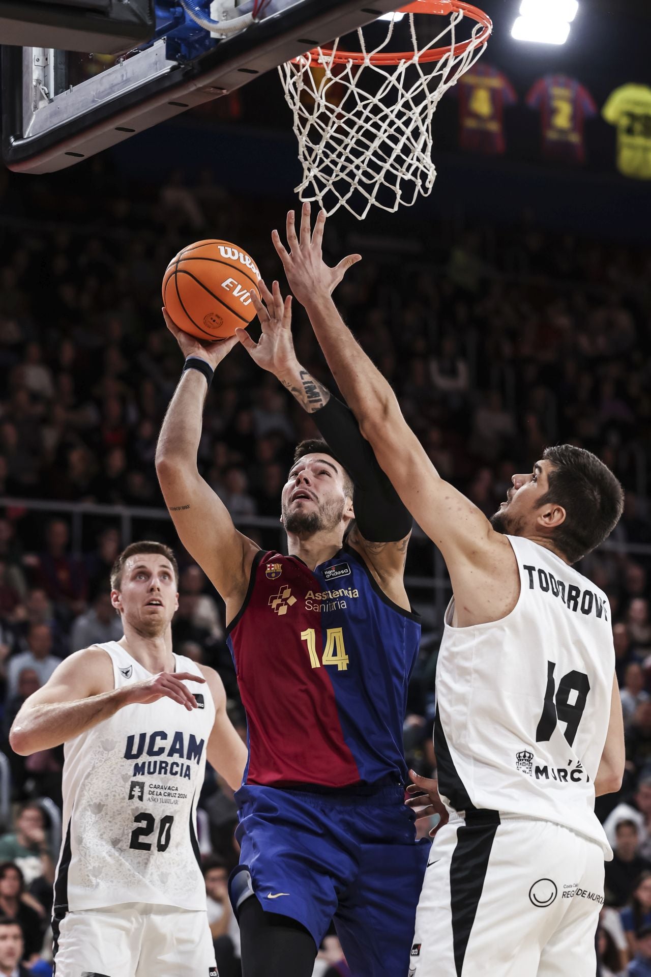 La derrota del UCAM Murcia en el Palau ante el Barça, en imágenes