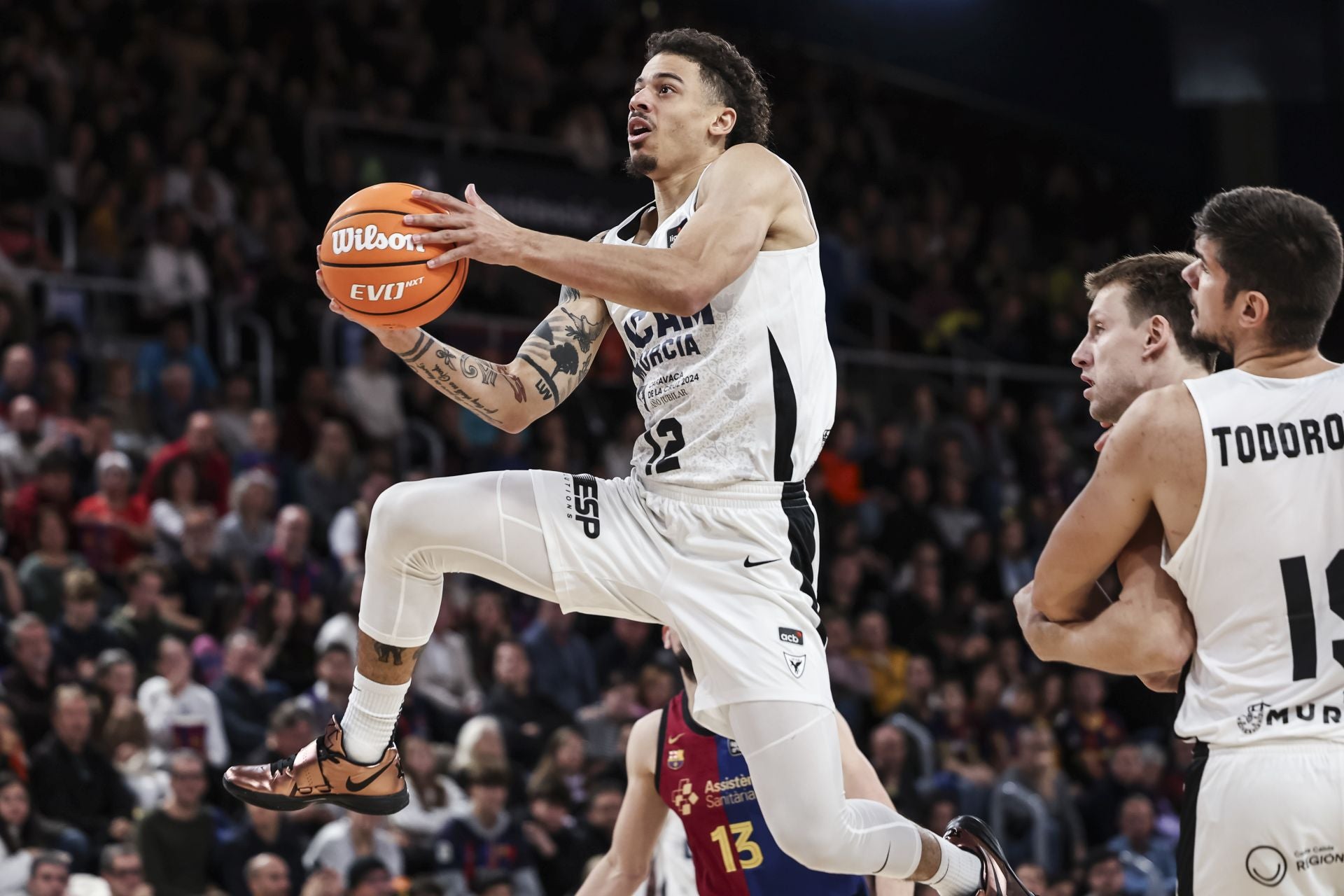 La derrota del UCAM Murcia en el Palau ante el Barça, en imágenes