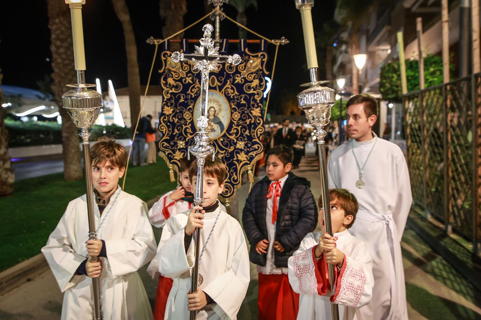 Las imágenes de la procesión de la Purísima en Torrevieja