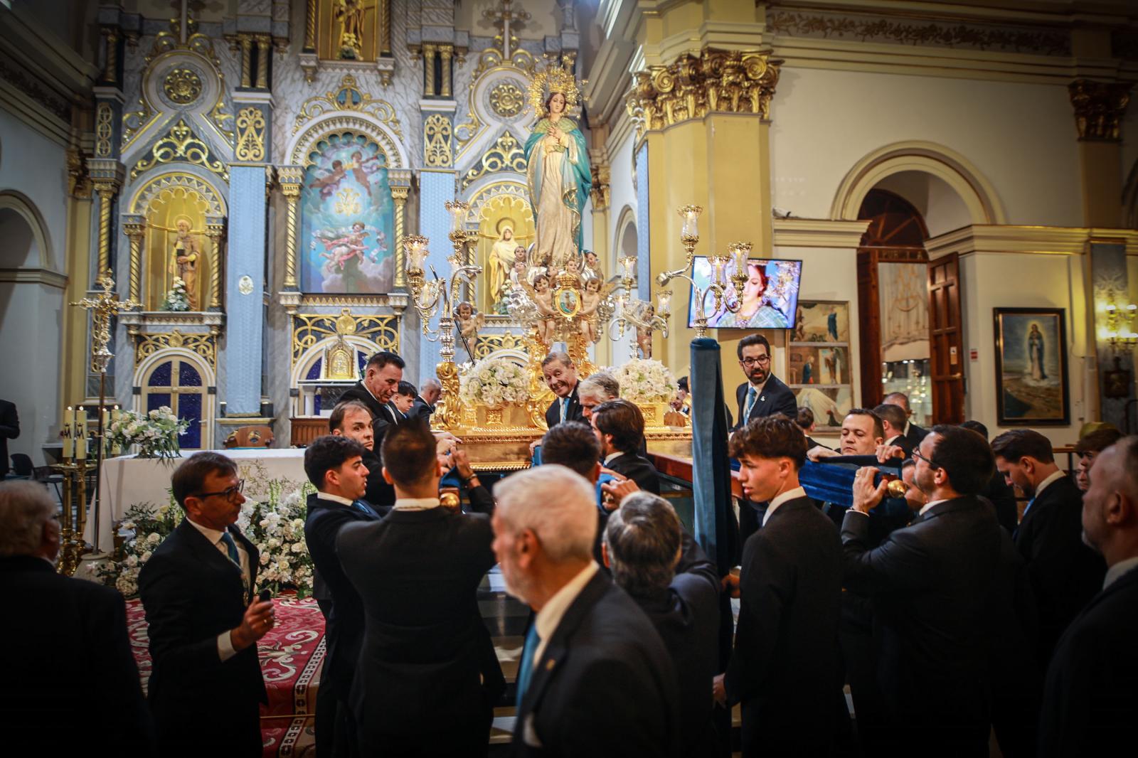 Las imágenes de la procesión de la Purísima en Torrevieja