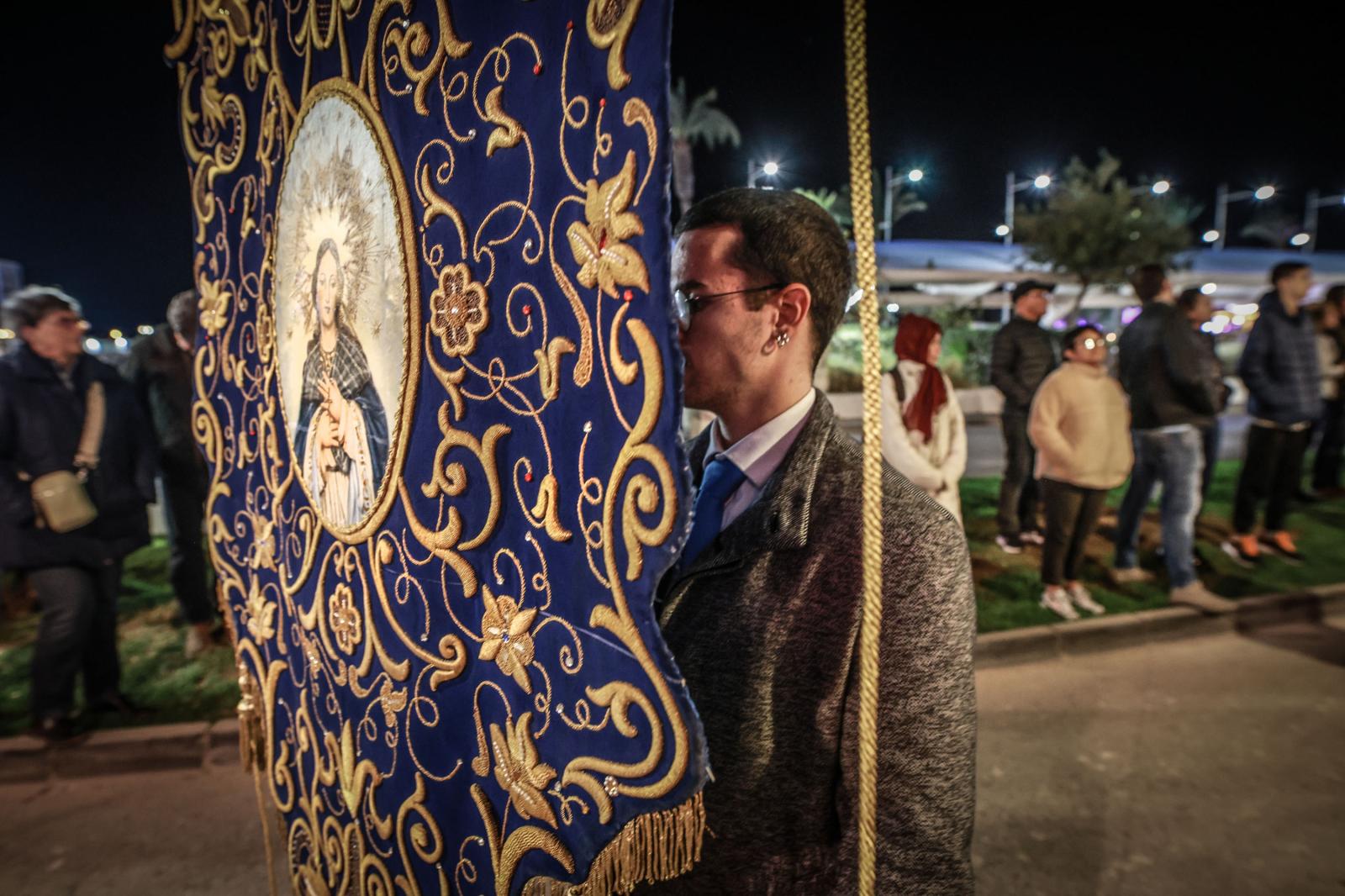 Las imágenes de la procesión de la Purísima en Torrevieja
