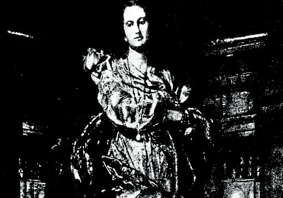 Perdida. La espléndida talla de la Purísima de Salzillo que ardió en 1931.