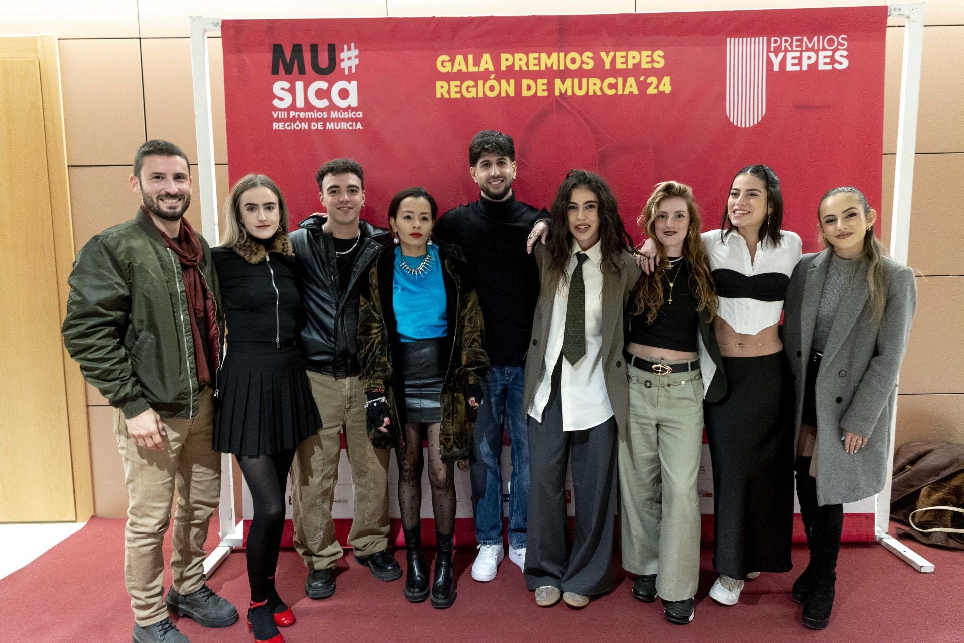 La alfombra roja de los Premios Yepes de la Música, en imágenes