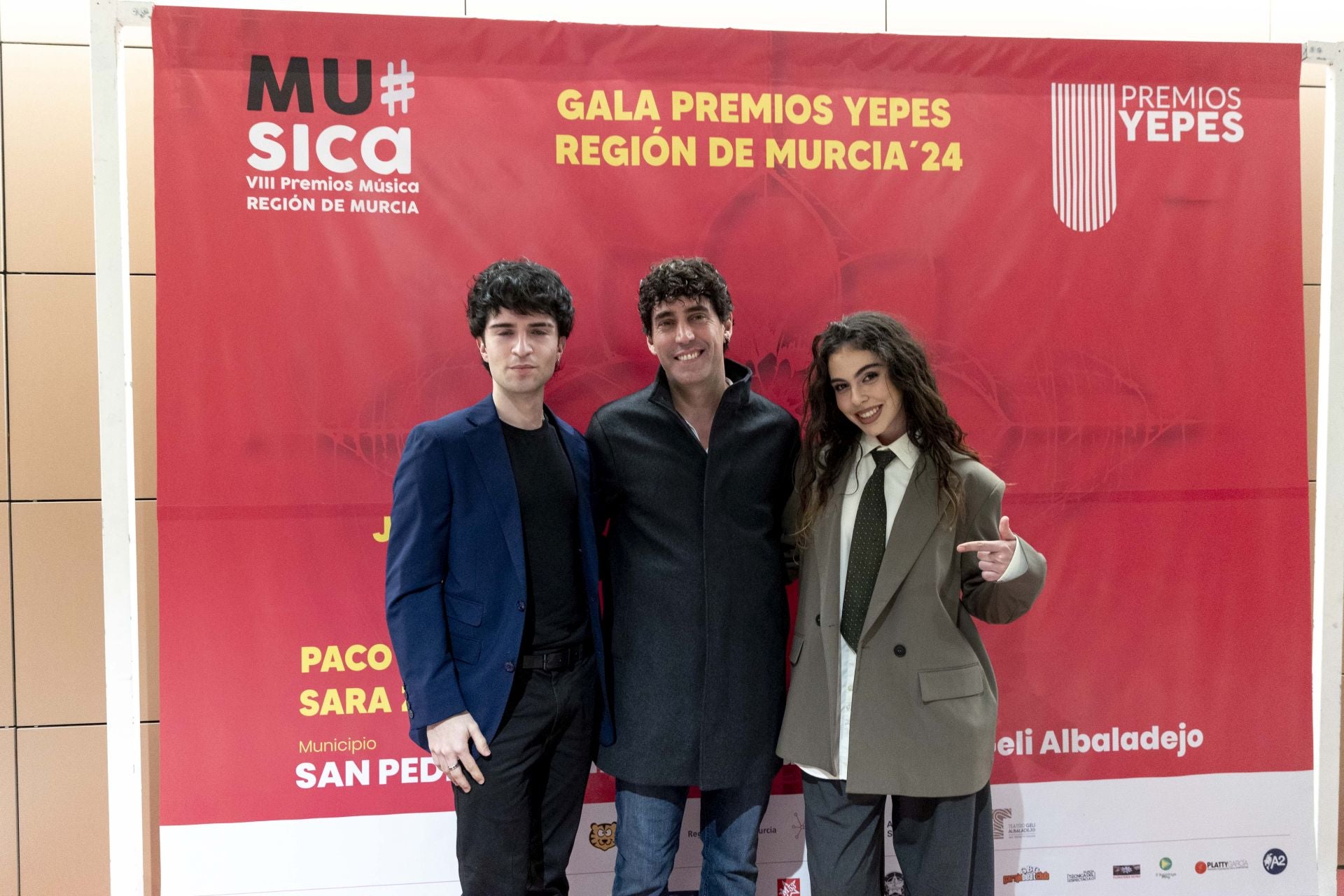 La alfombra roja de los Premios Yepes de la Música, en imágenes